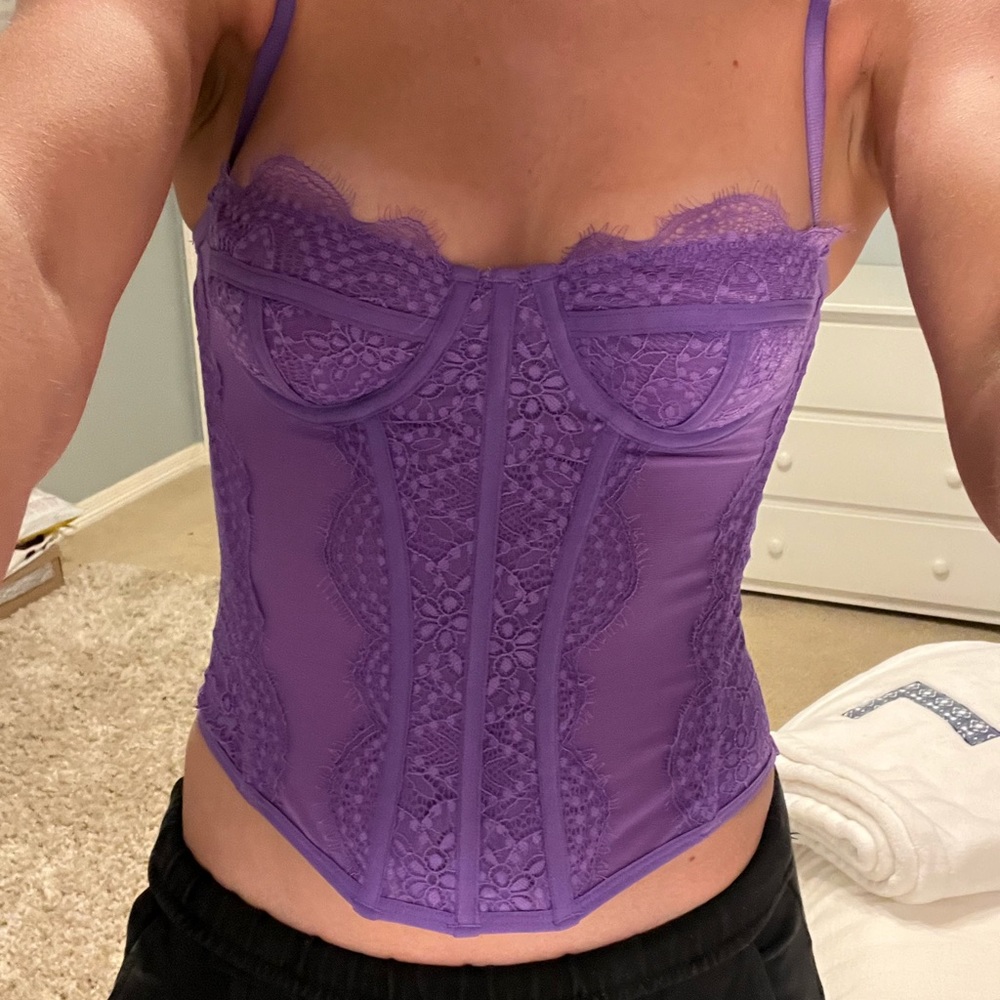 Urban Outfitters Out From Under Modern Love Lace Corset